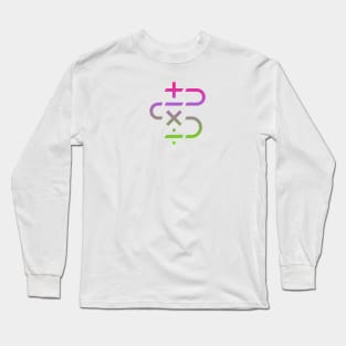 Vivid Math Long Sleeve T-Shirt